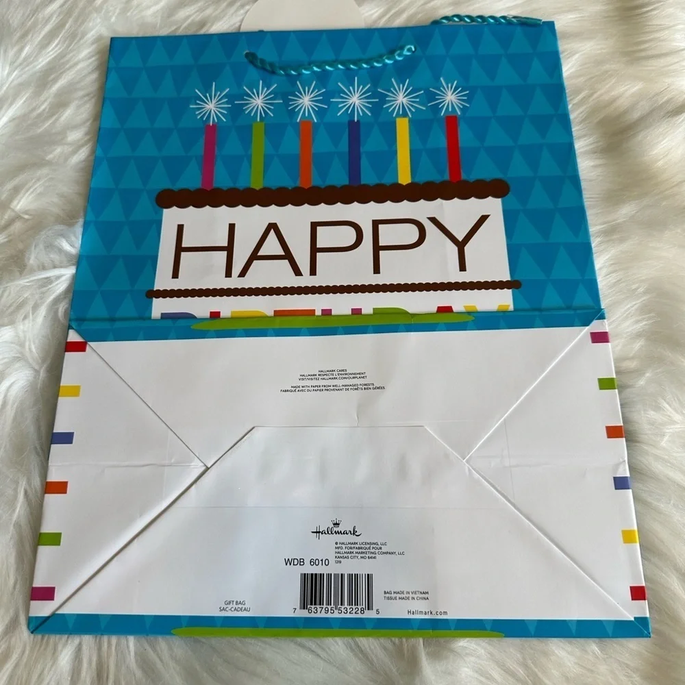 🩵5/$8Colorful Birthday Gift Bag
